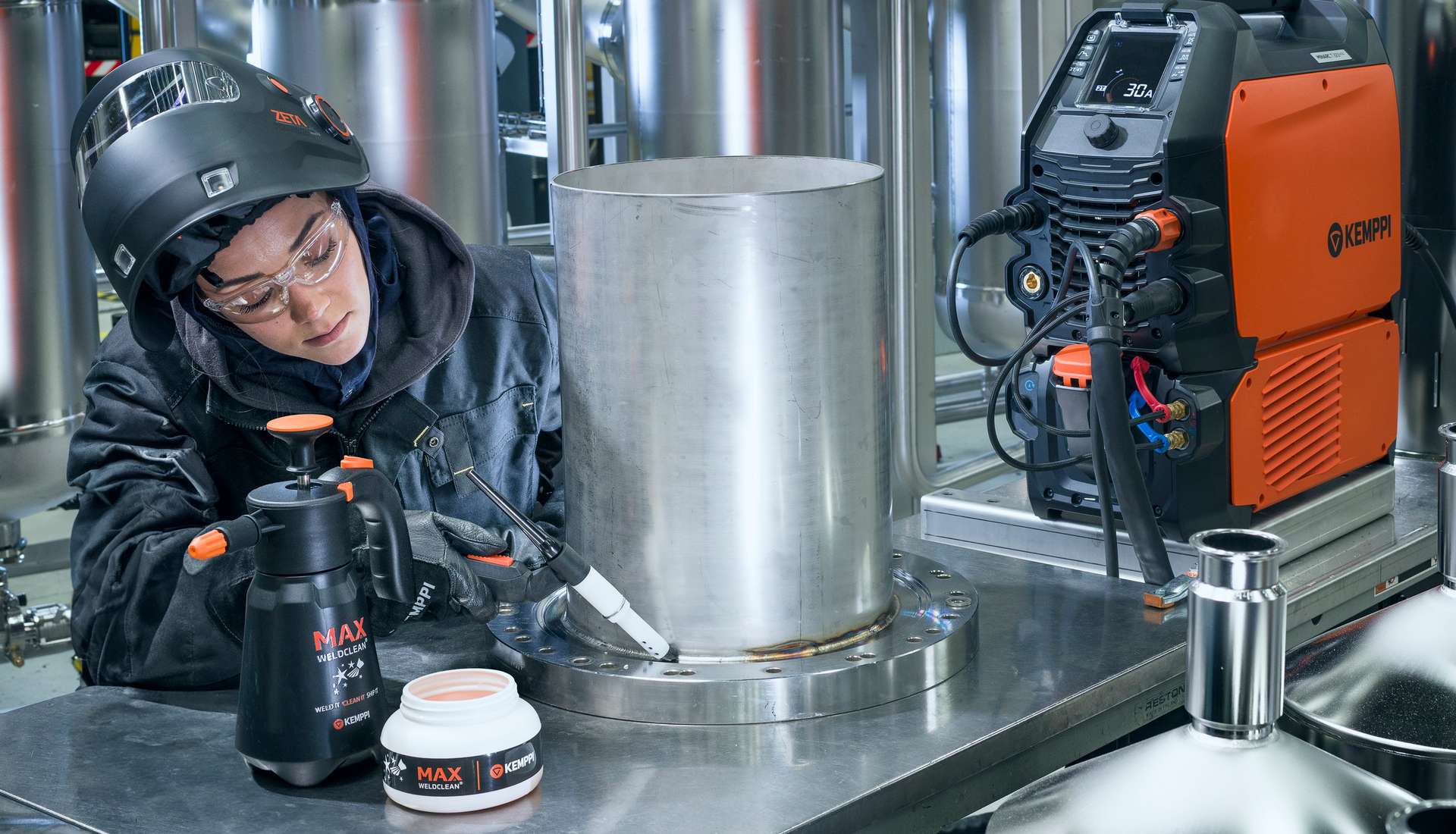 Making weld cleaning easy and cost-efficient