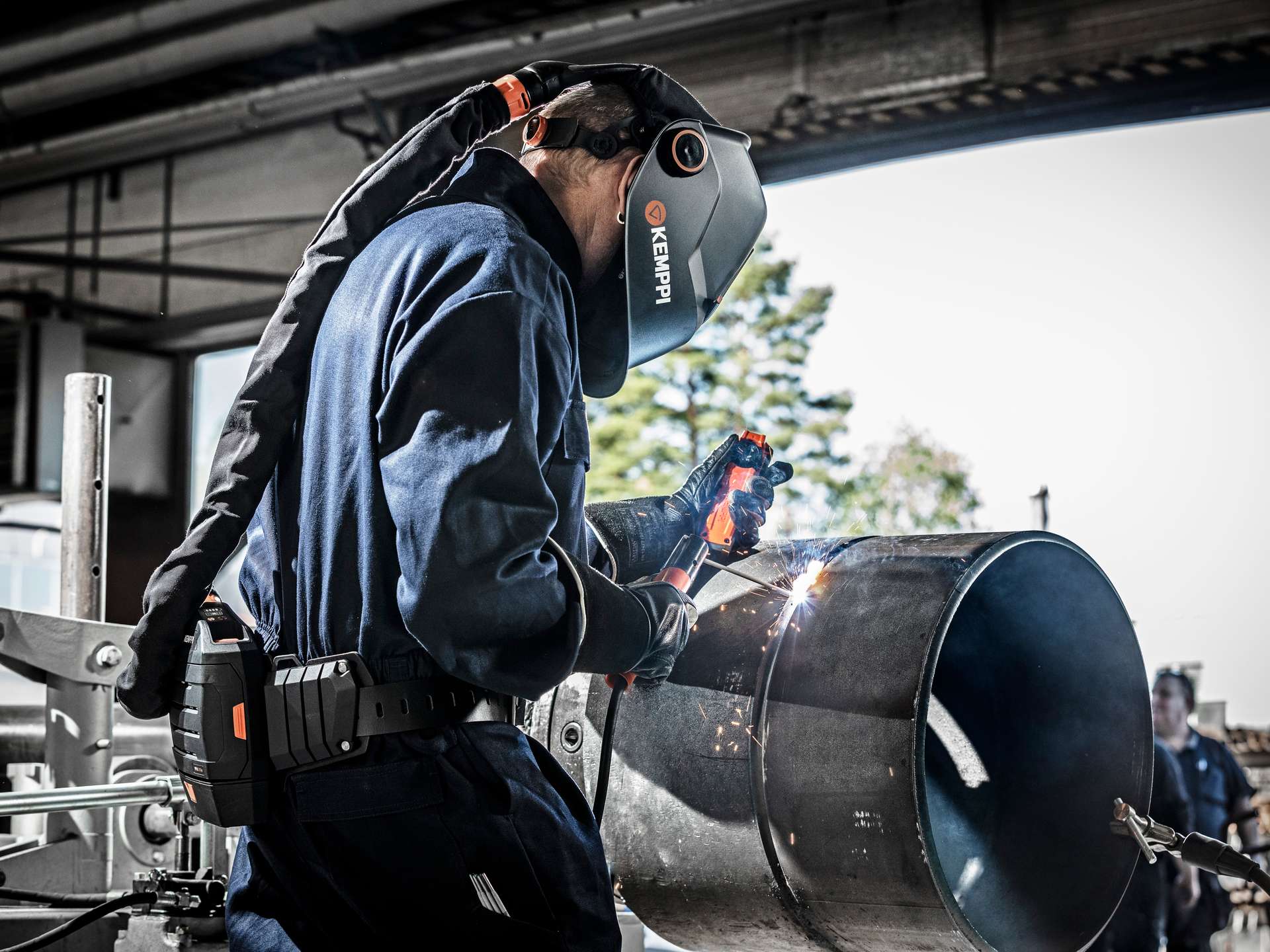 Stick welding