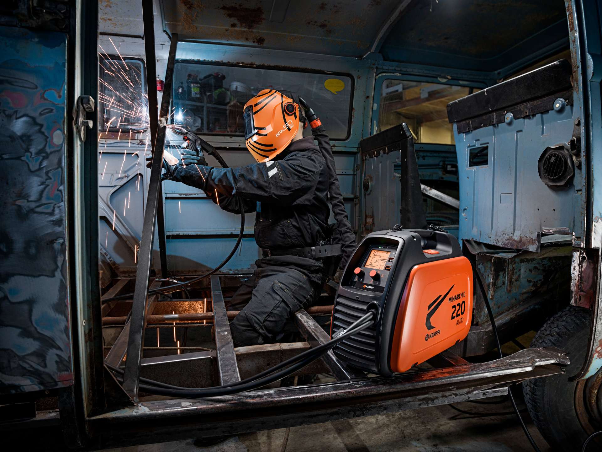 MinarcMig Auto – suurta tehoa pienestä ja kevyestä MIG/MAG-hitsauskoneesta