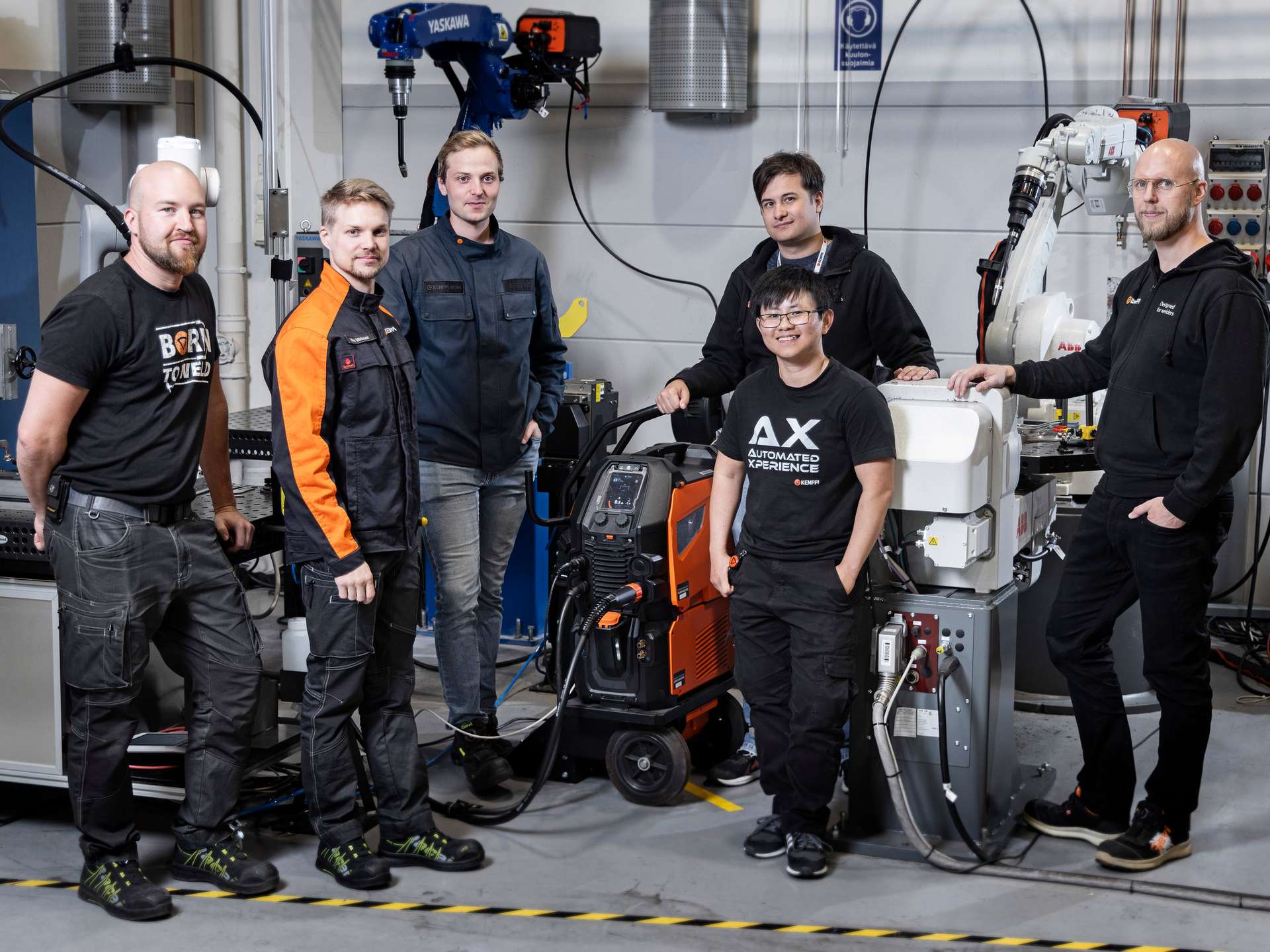 New Kemppi Robotics Team