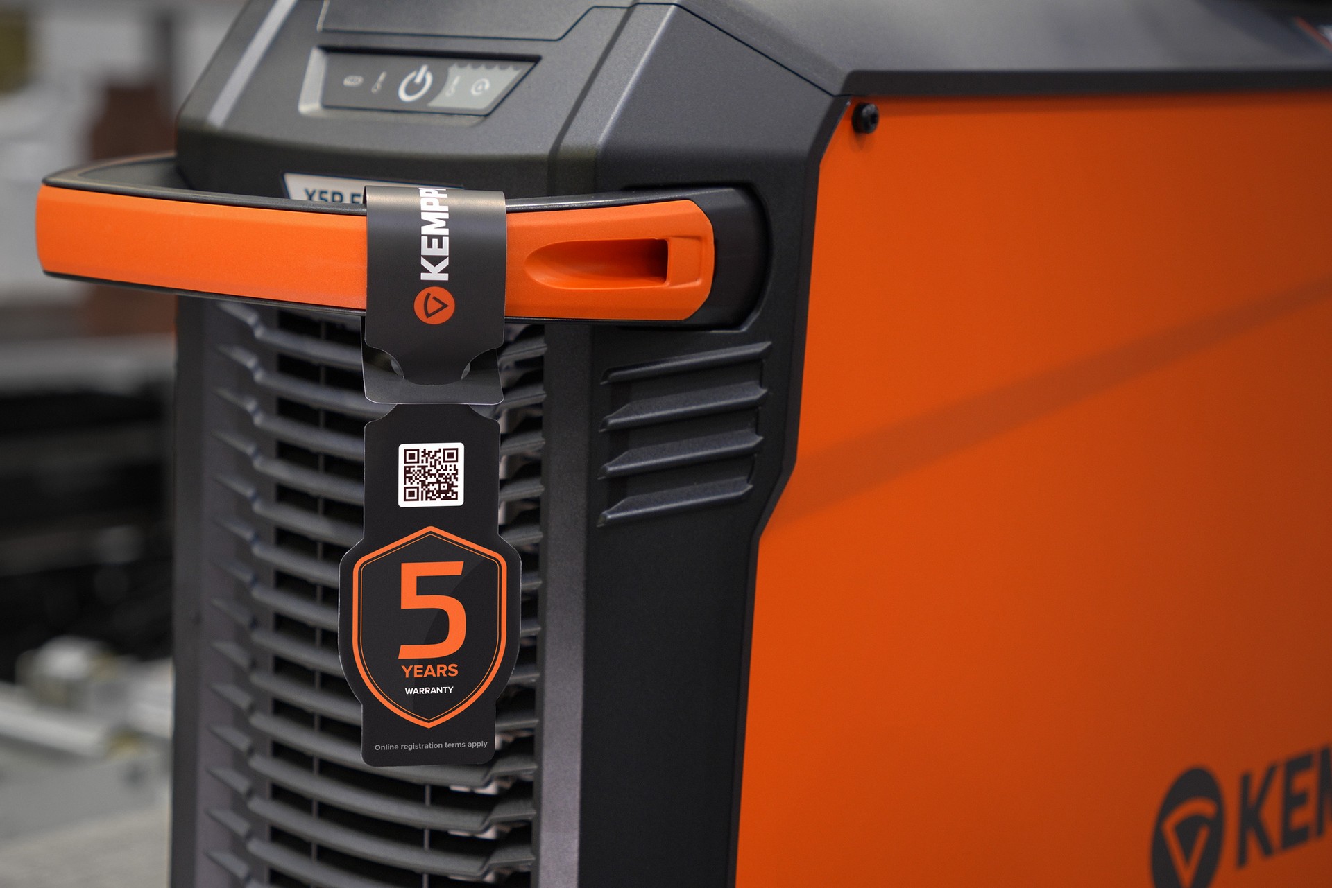 5-year warranty for X5 power sources