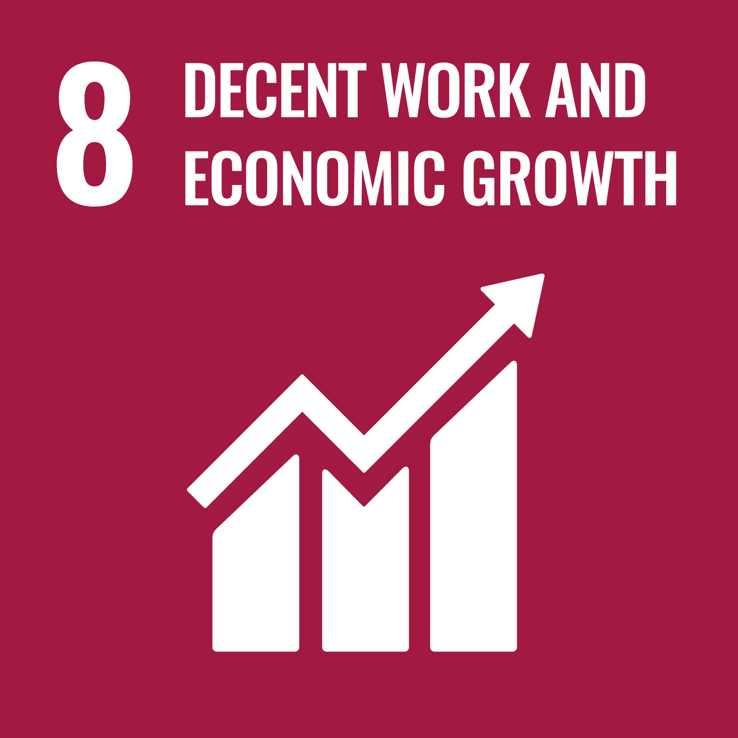 SDG 8: IHMISARVOISTA TYÖTÄ JA TALOUSKASVUA