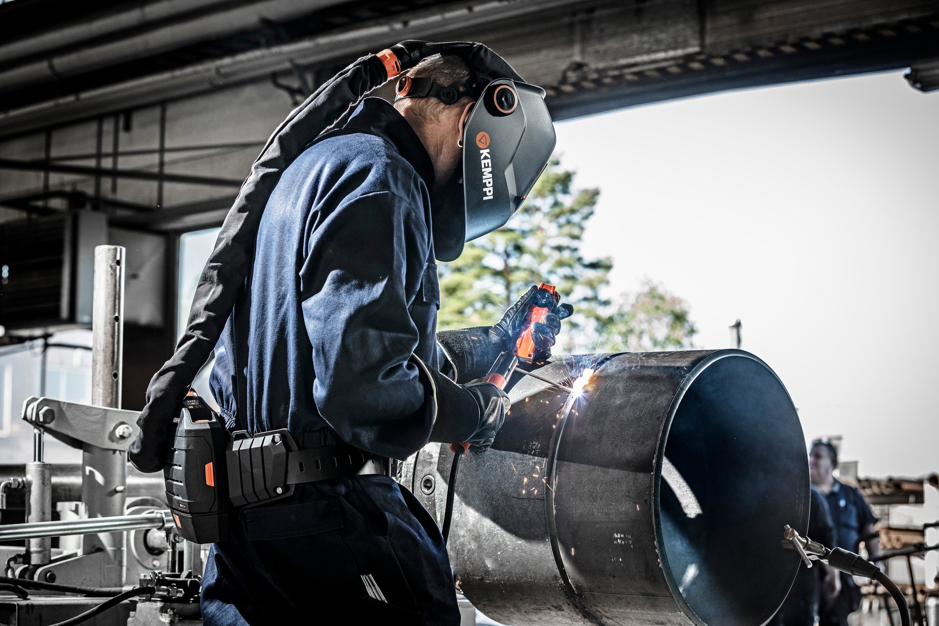 Stick welding