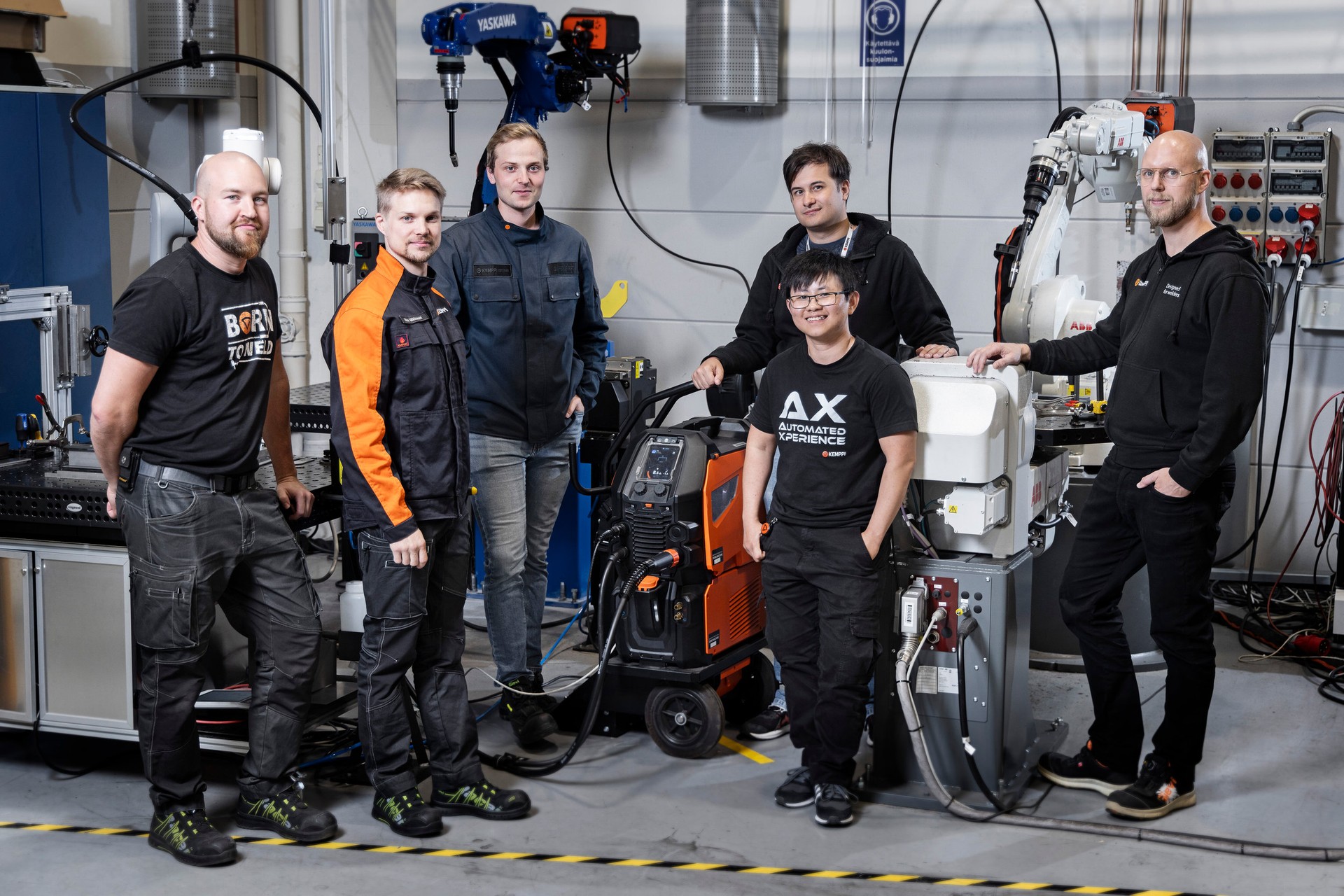 New Kemppi Robotics Team