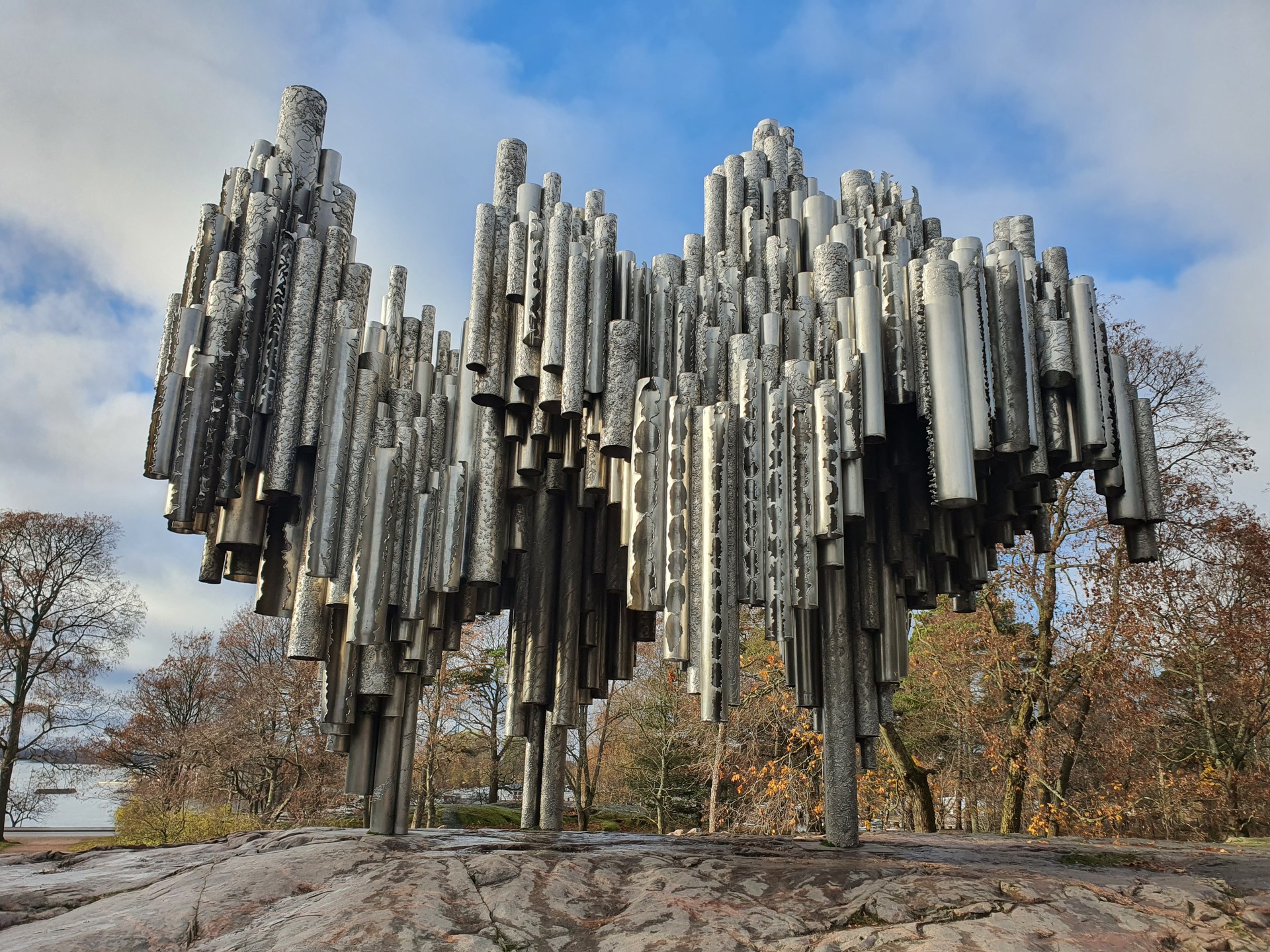 Jean Sibelius monument by Eila Hiltunen