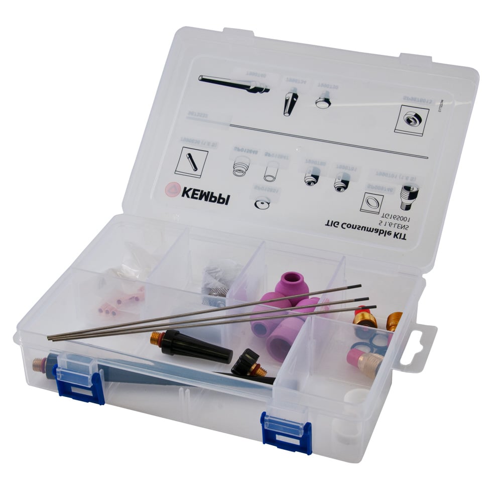 TIG Consumable Kit S 1.6 Lens | Kemppi