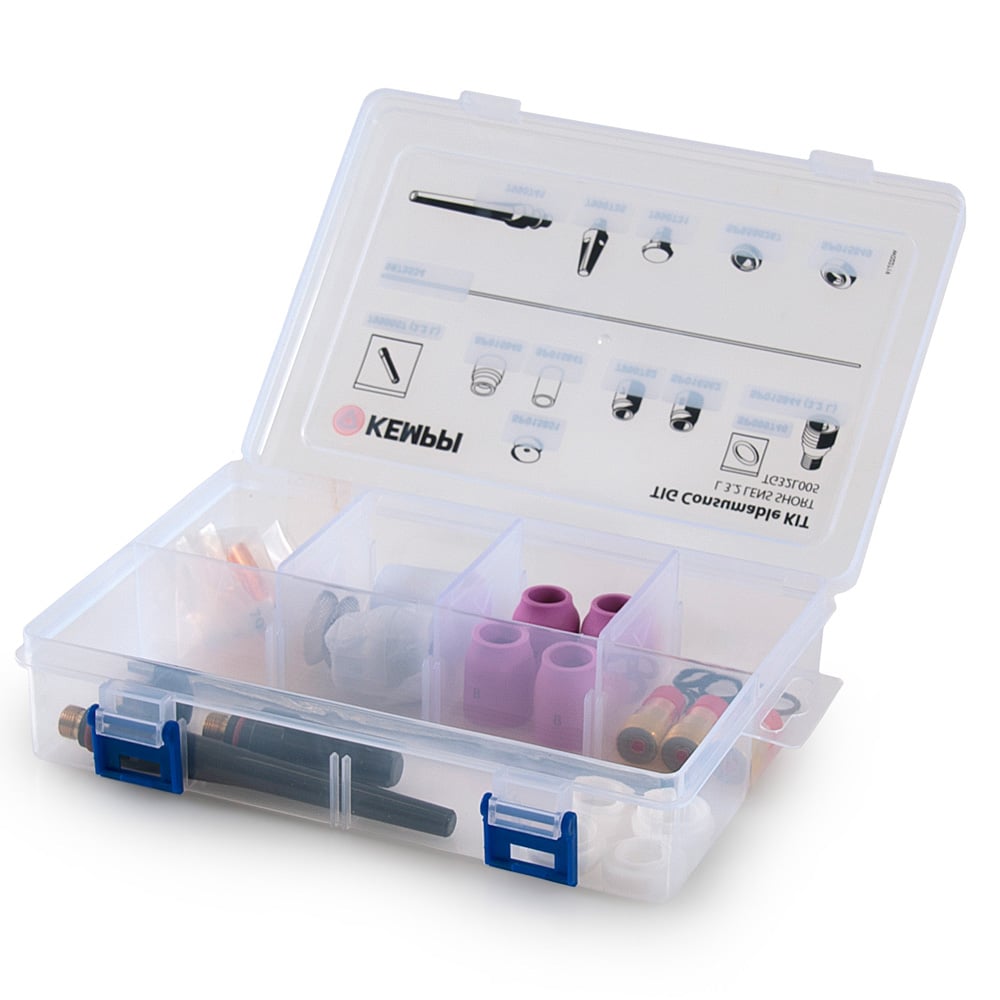 TIG Consumable Kit L 3.2 Lens Short | Kemppi