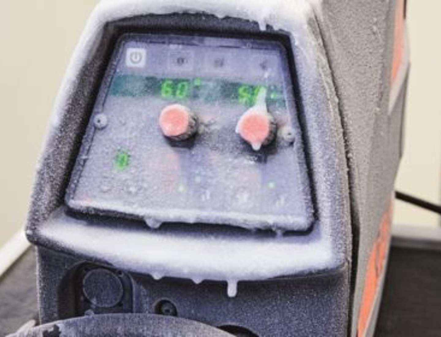 Welding in arctic conditions