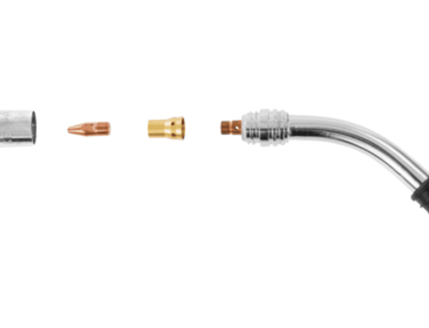 The heat resistance of the HD welding gun makes a welder's work more efficient 