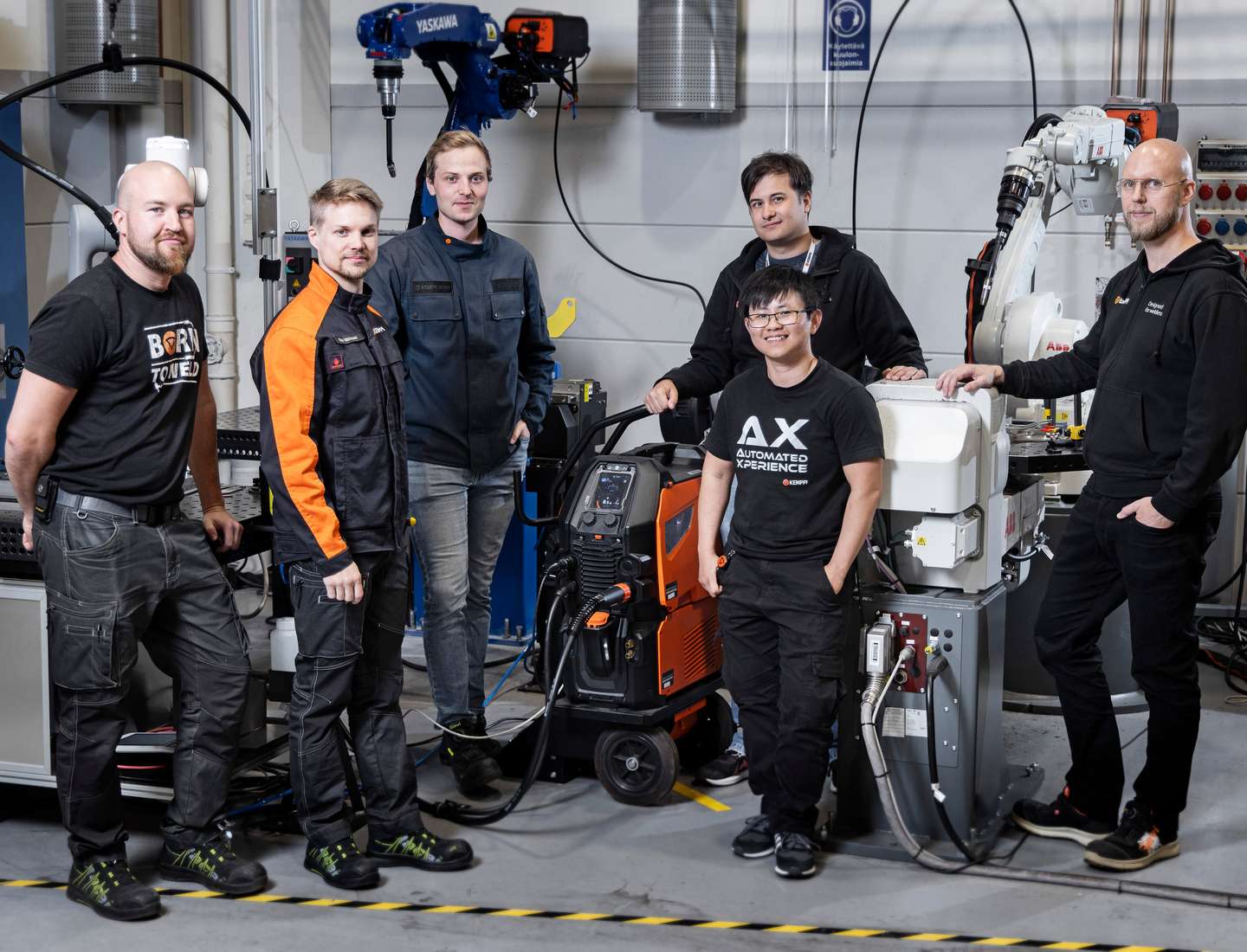 New Kemppi Robotics Team