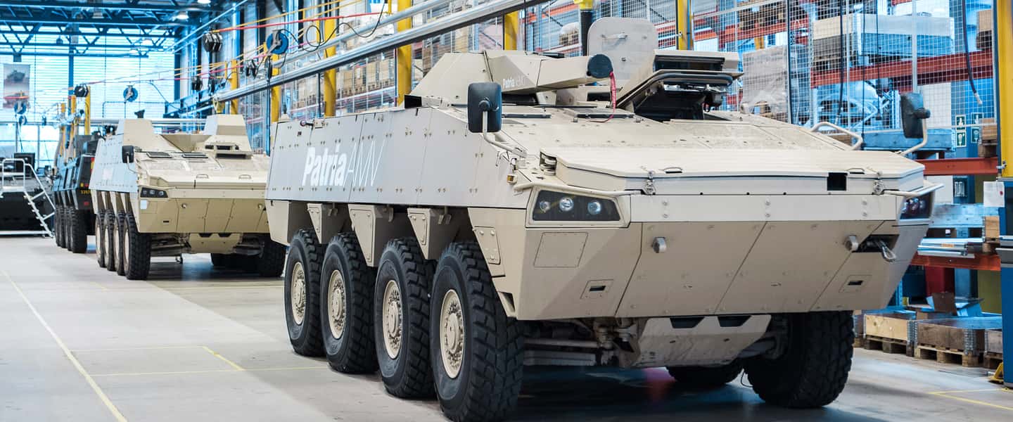 How Patria Strengthens Armoured Vehicle Production with Kemppi Machines