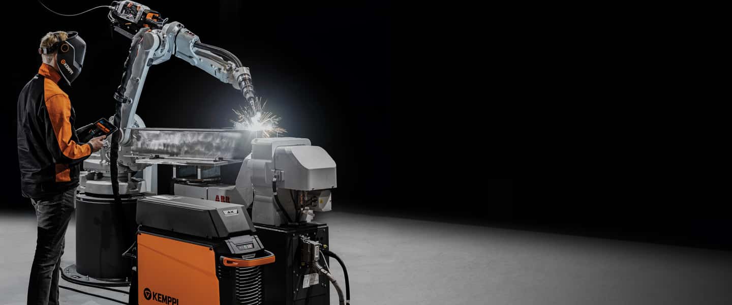 Kemppi launches new robotic welding machine AX MIG Welder