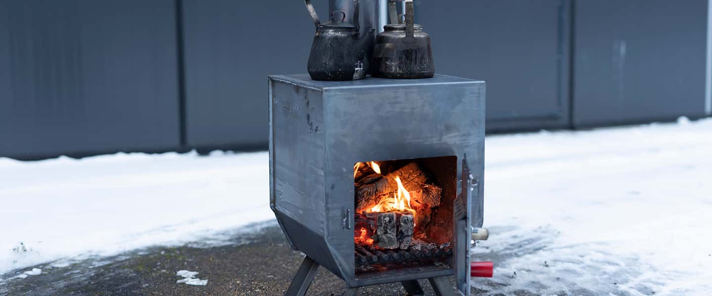 Kemppi welds stoves for Ukraine in cooperation with companies in the Lahti region