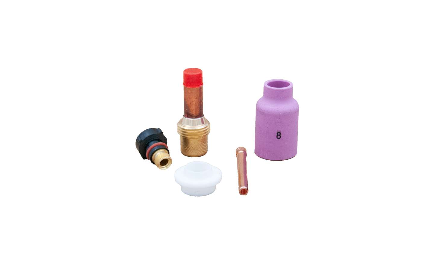 TIQページ TIG Consumable Kit L 2.4 Lens Long | Kemppi